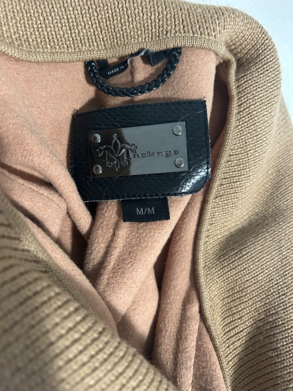 Camel wool jacket - Picture 2 of 4